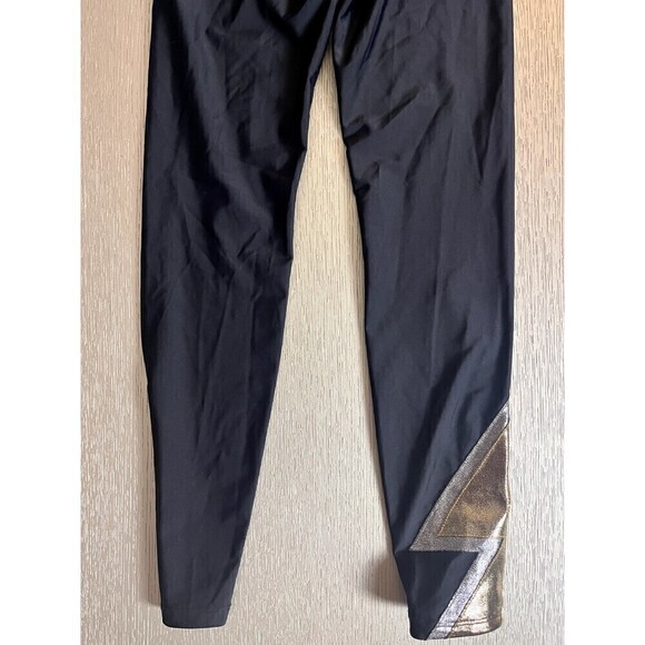 Heroine Sport Strike Leggings Mix Metal Black Size S Womens 25" - Picture 6 of 9
